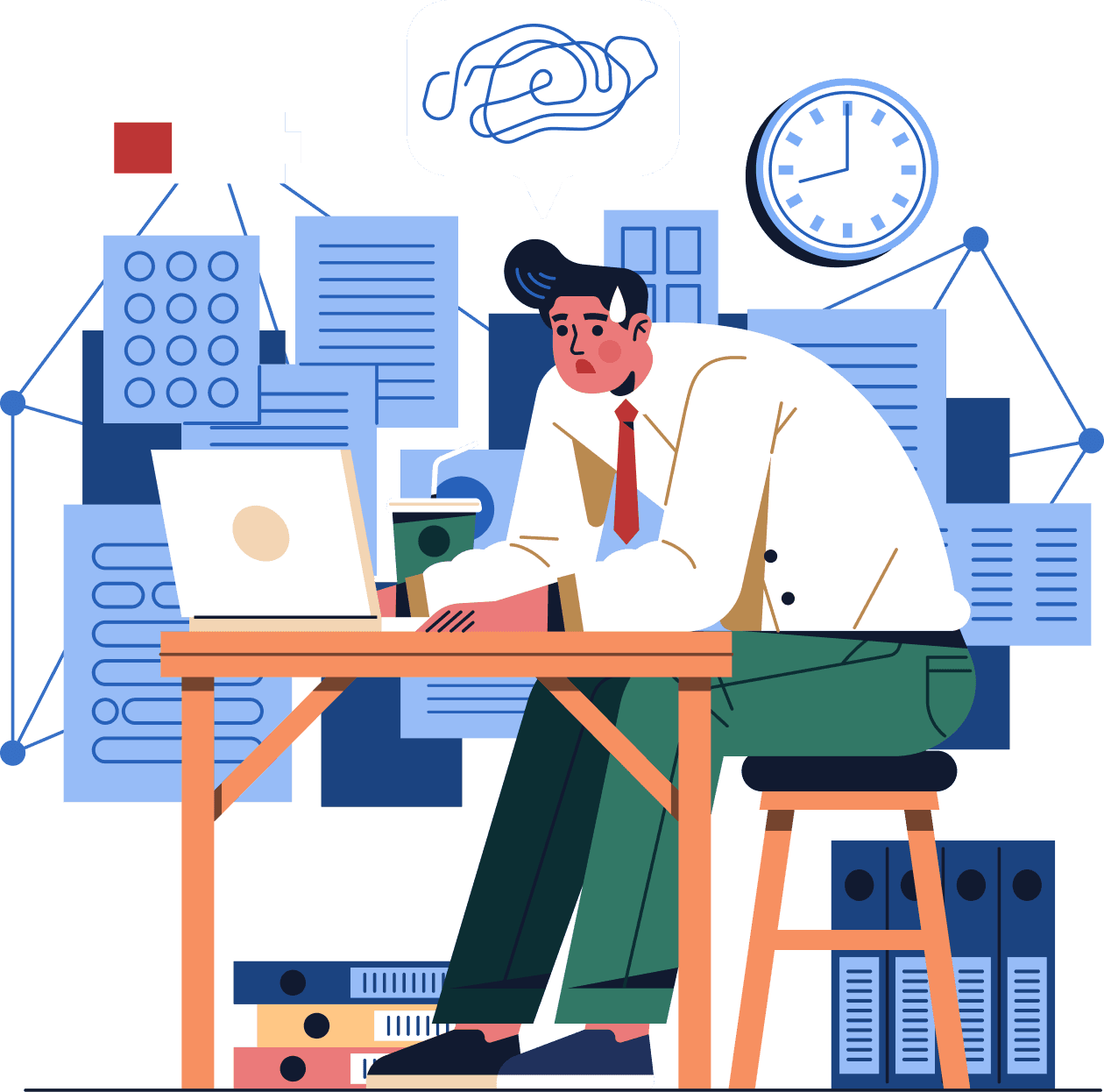 Stressed Employee Stressed Employee